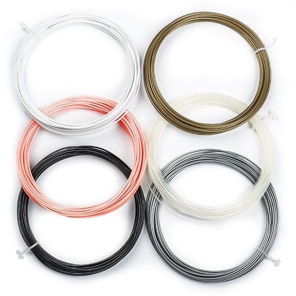 Filamento para boligrafo 3D | 6 colores neutros | 6 x 10 metros DPE00048 Filamento para boligrafo 3D | 6 colores neutros | 6 x 10 metros DPE00048 - 1