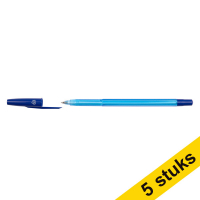 123inkt Bolígrafo con capuchón azul (5 uds.) - 123itinta  300976