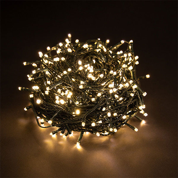 123inkt Guirnalda 480 luces led | Blanco extra cálido y cálido | 39 metros  426446 - 3