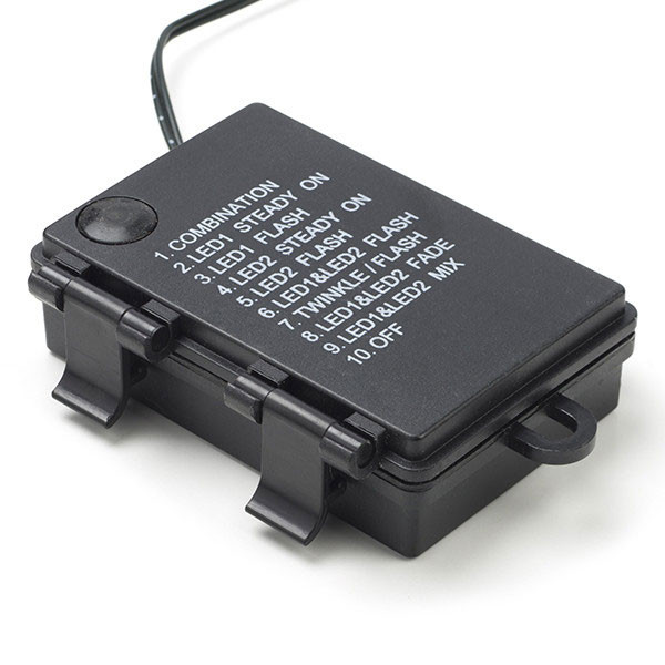 123inkt Guirnalda 48 luces led a pilas | Blanco extra cálido y blanco cálido | 48 luces con temporizador | 3,9 metros  426452 - 6