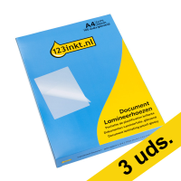 Pack ahorro 3x Fundas plastificadoras de documentos 123 tintas A4 brillante 2 x 175 micras (100 unidades) 302932