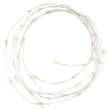 Alambre luminoso a pilas 2 m | Blanco extra cálido y cálido | 40 luces | Plateado LDR07280 - 4