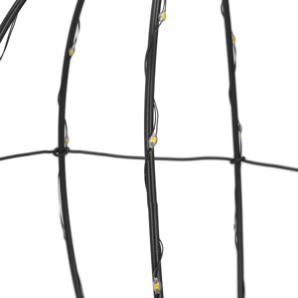 Bola luminosa a pilas Ø 20 cm | Blanco extra cálido y cálido | 50 luces LDR07353 - 2
