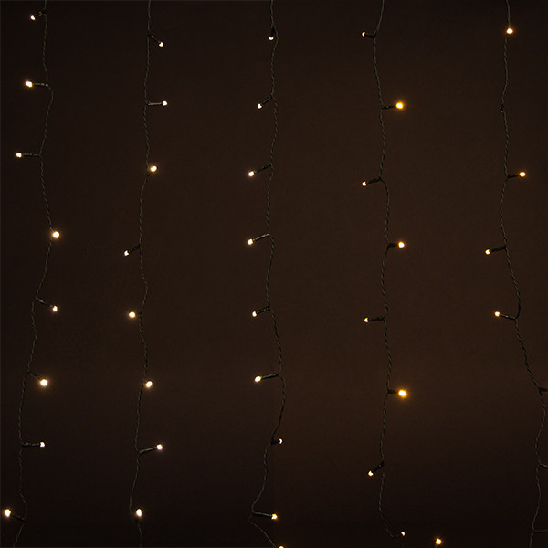 Cortina de luces 225 × 300 | Blanco extra cálido y cálido | 480 luces LDR07014 - 1
