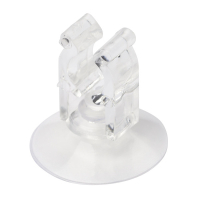 Ventosas con clip para decoración navideña | 24 unidades LDR07061