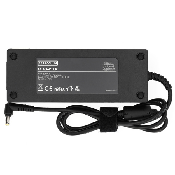 123tinta Adaptador Acer (135W 19V 7,1A) ADR00240 - 2