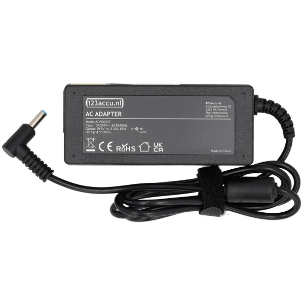 123tinta Adaptador HP (19,5V, 3,33A, 65W) ADR00227 - 2