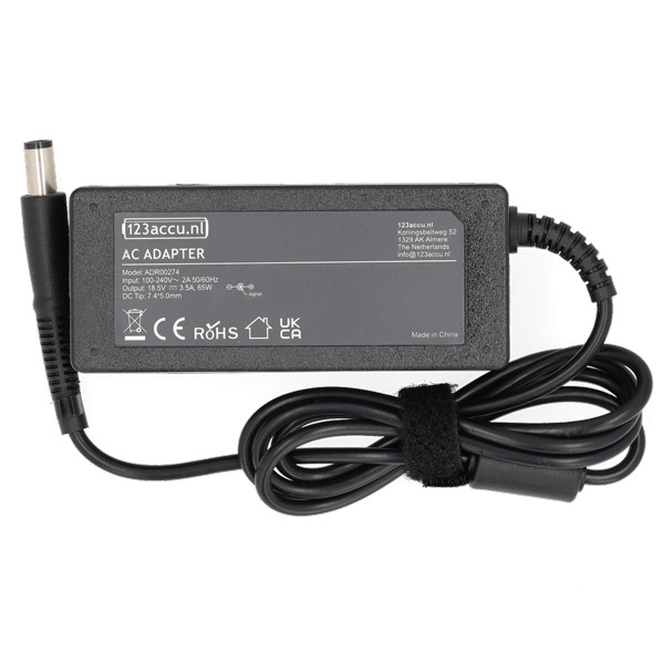 123tinta Adaptador HP (19,5V, 3,33A, 65W) ADR00274 - 2