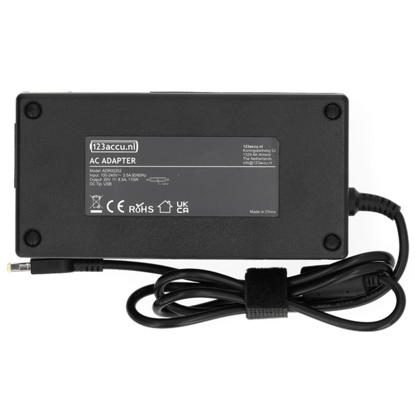 123tinta Adaptador Lenovo de punta cuadrada (20V, 8,5A, 170W) ADR00252 - 2