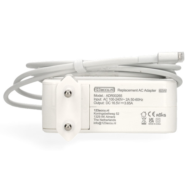 123tinta Adaptador de corriente Apple Magsafe 2 de 60W ADR00265 - 2