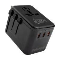 123tinta Adaptador/cargador de viaje de 45W con 1 USB A + 3 USB-C  390044