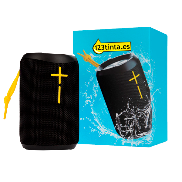 123tinta Altavoz portatil G100 con bluetooth resistente al agua 390522 - 1