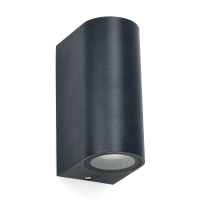 123tinta Aplique de pared exterior GU10 Up & Down Santa Bárbara IP44 Antracita LDR08845