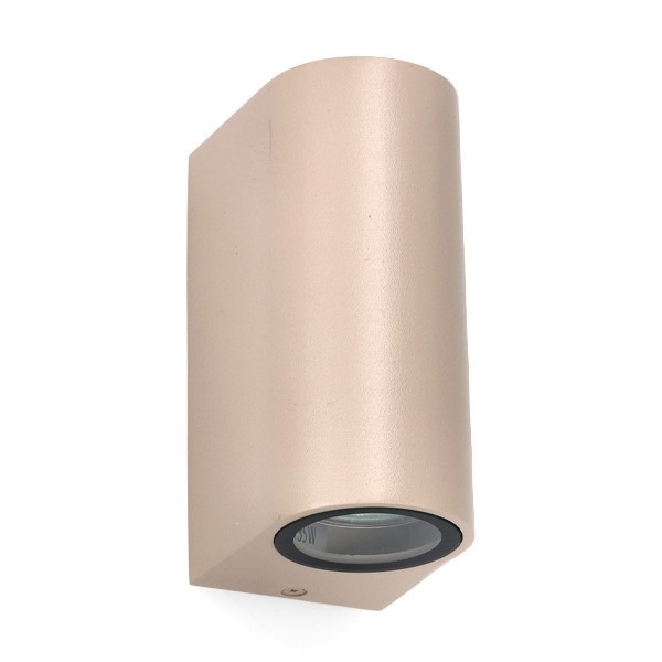 123tinta Aplique de pared exterior GU10 Up & Down Santa Bárbara IP44 Color arena LDR08847 - 1