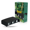 123tinta Aplique de pared exterior Iluminación Up & Down 2000K-2700K-4000K 450 lúmenes IP65 5W Negro LDR08873 - 1