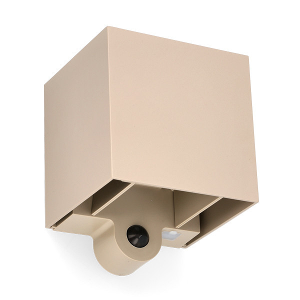 123tinta Aplique de pared recargable con sensor Iluminación Up & Down Amarillo 2700K 300 lúmenes IP54 2,5W Color arena LDR08854 - 1