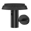 123tinta Aplique de pared solar con sensor Palermo 1800-2700-3000K IP44 Negro LDR08734 - 1
