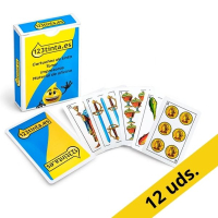 123tinta Baraja de cartas | Pack 12 uds