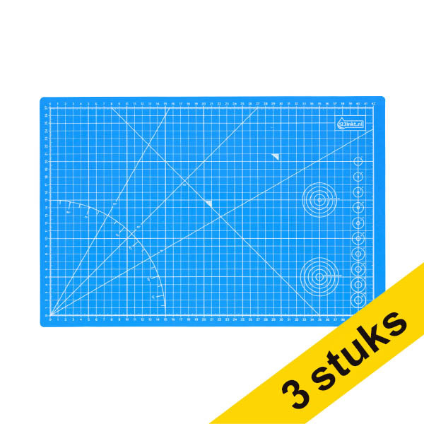 123tinta Bases de corte autocicatrizantes de 5 capas A3 (450 x 300 mm) | Pack 3 uds 303038 - 1