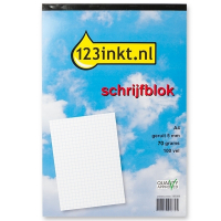 123tinta Bloc de notas A4 cuadrados 5 mm 70gr (100 hojas) K-5514C 300288