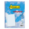 123tinta Bloc de notas A4 cuadriculado 70 gramos 80 hojas con espiral (23 agujeros) K-5574C 300591 - 1