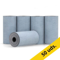 123tinta Blue4est Rollo de papel térmico para caja registradora de 57x30x12 cm 48 gramos (50 unidades) 303648