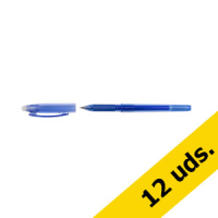 123tinta Bolígrafo borrable azul | Pack 12 uds