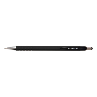 123tinta Bolígrafo de punta ultrasuave color negro (1 mm) 301667