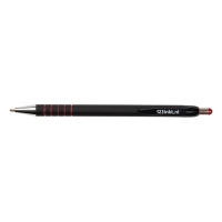 123tinta Bolígrafo de punta ultrasuave color rojo (1 mm) 301669