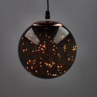 123tinta Bola luminosa a pilas Ø 18 cm | Blanco extra cálido y cálido |80 luces LDR07337