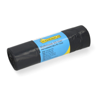 123tinta Bolsa de basura con cierre de cordón negra 60 litros (15 unidades) SDR07371