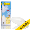 123tinta Bombilla LED E14 filamento vela mate regulable luz cálida (2,8W) | Pack 6 uds LDR01617 - 1