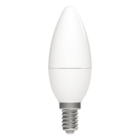 123tinta Bombilla LED E14 vela mate regulable 2700K (5,5W) LDR06529