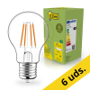 123tinta Bombilla LED E27 Pera A60 Ultraeficiente Filamento Transparente 2700 K 2,2 W (40 W) | Pack 6 uds LDR02399 - 1