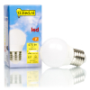 123tinta Bombilla LED E27 bola mate luz cálida (4.9W) LDR01676 - 1