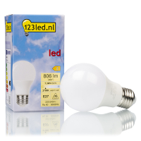 123tinta Bombilla LED E27 pera mate luz cálida (7.3W) LDR01626