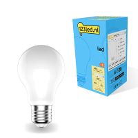 123tinta Bombilla LED E27 pera mate regulable luz neutra (4.5W) LDR01780