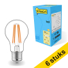 123tinta Bombilla LED E27 redonda regulable luz cálida (7W) | Pack 6 uds LDR01803 - 1