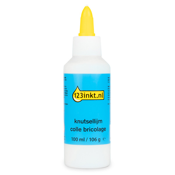 123tinta Botella de cola blanca para manualidades (100 ml) 57013-00000-03C INKKN0100F 300995 - 1