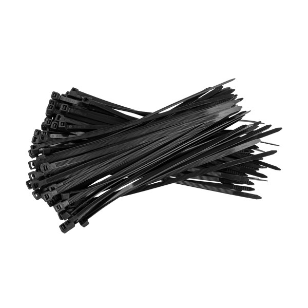 123tinta Bridas negras 200 x 4,8 mm (100 unidades) 0990261C 301939 - 1
