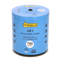 123tinta CD-R 80 minutos - 100 unidades 301226