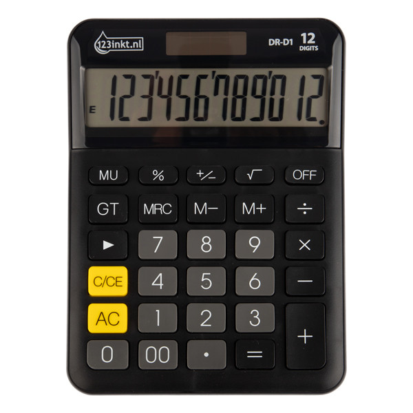 123tinta Calculadora DR-D1 de escritorio 2468C002AAC 4584B001C MS-100BMC MS-120EMC TI-5018SVC 390526 - 1
