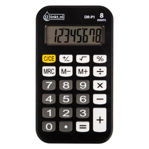 123tinta Calculadora DR-P1 de bolsillo 7261090C HL-820VERC KTC-TI-1706SVC TI-501C TI-503SVC 390527 - 1