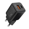 123tinta Cargador rápido USB-C + USB-A 30W negro 303611 - 2