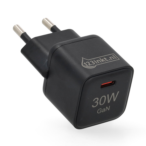 123tinta Cargador rápido USB-C de 30 W negro 302915 - 1