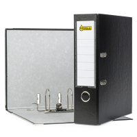 123tinta Carpeta Archivador A4 carton negro 80mm 300103