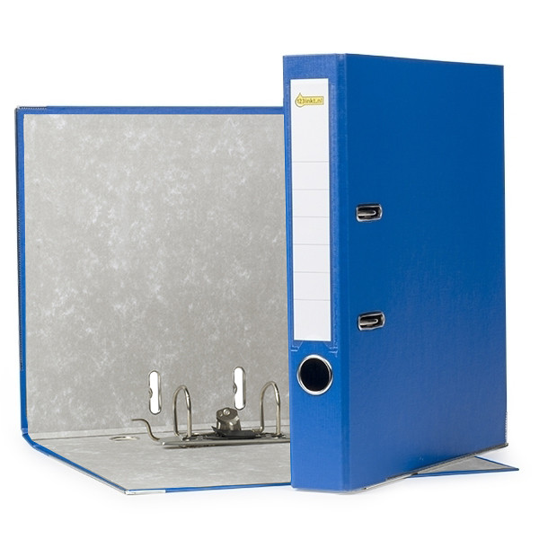 123tinta Carpeta Archivador A4 plastico azul 50mm 300105 - 1