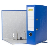 123tinta Carpeta Archivador A4 plastico azul 80mm