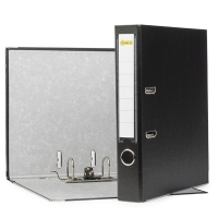 123tinta Carpeta Archivador A4 plastico negro 50mm 300104