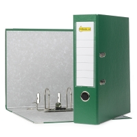123tinta Carpeta Archivador A4 plastico verde 80mm 300179